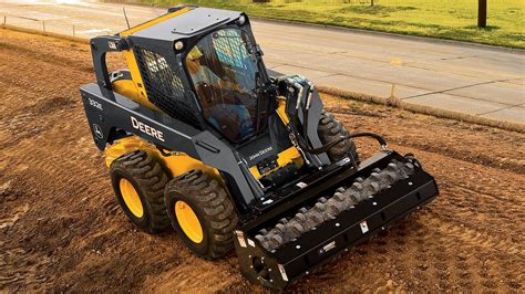 skid steer trench packer|skid steer vibrating roller.